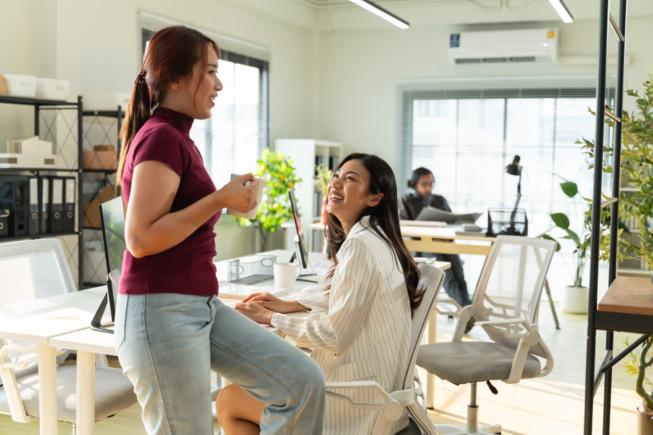 リラックスできるオフィスづくり